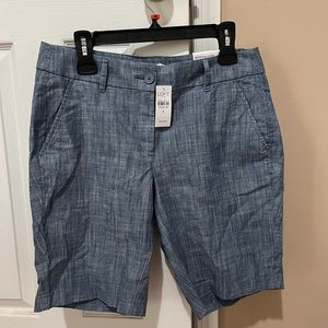 NWT Loft Curvy Bermuda Shorts